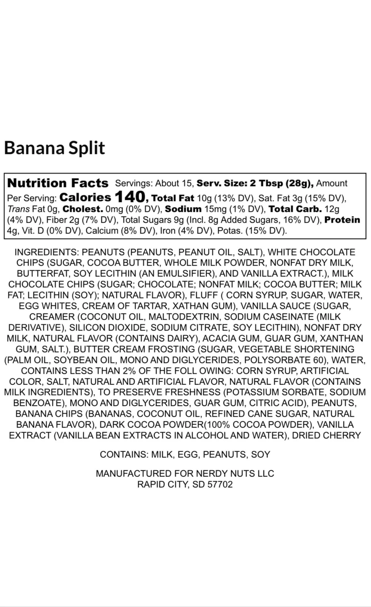 Banana Split Peanut Butter Treat - Image 4