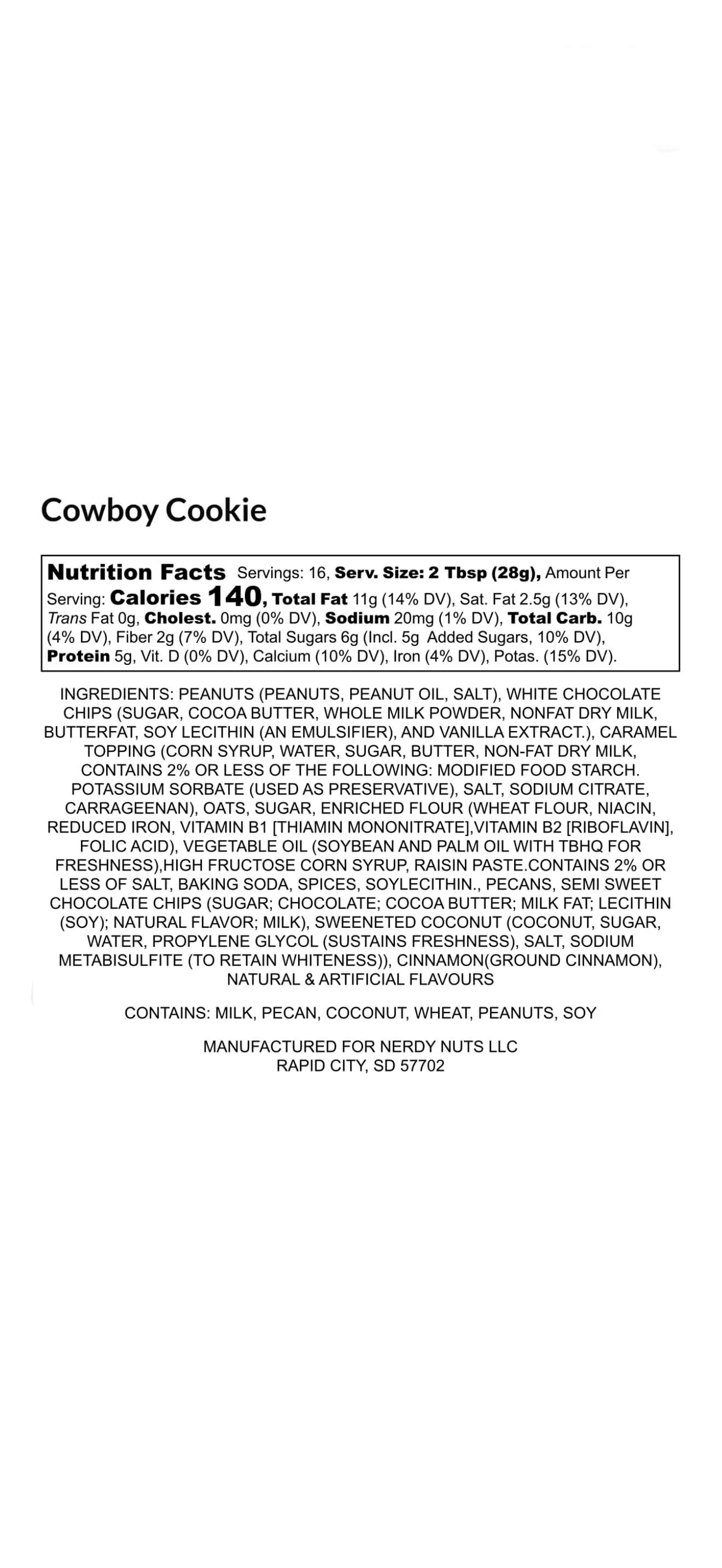Cowboy Cookie Peanut Butter Treat - Image 3