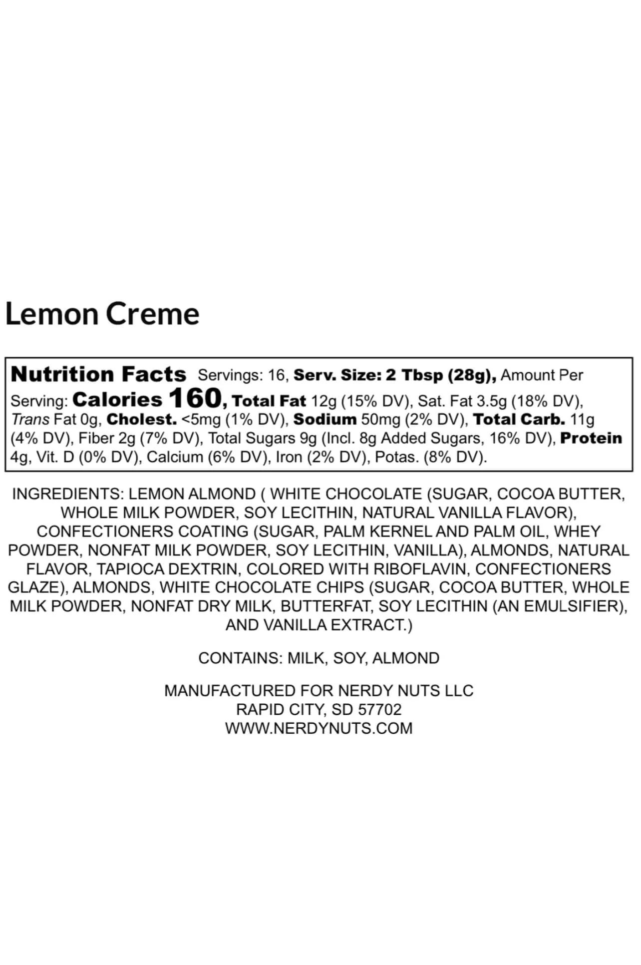 Lemon Creme Almond Butter - Image 3