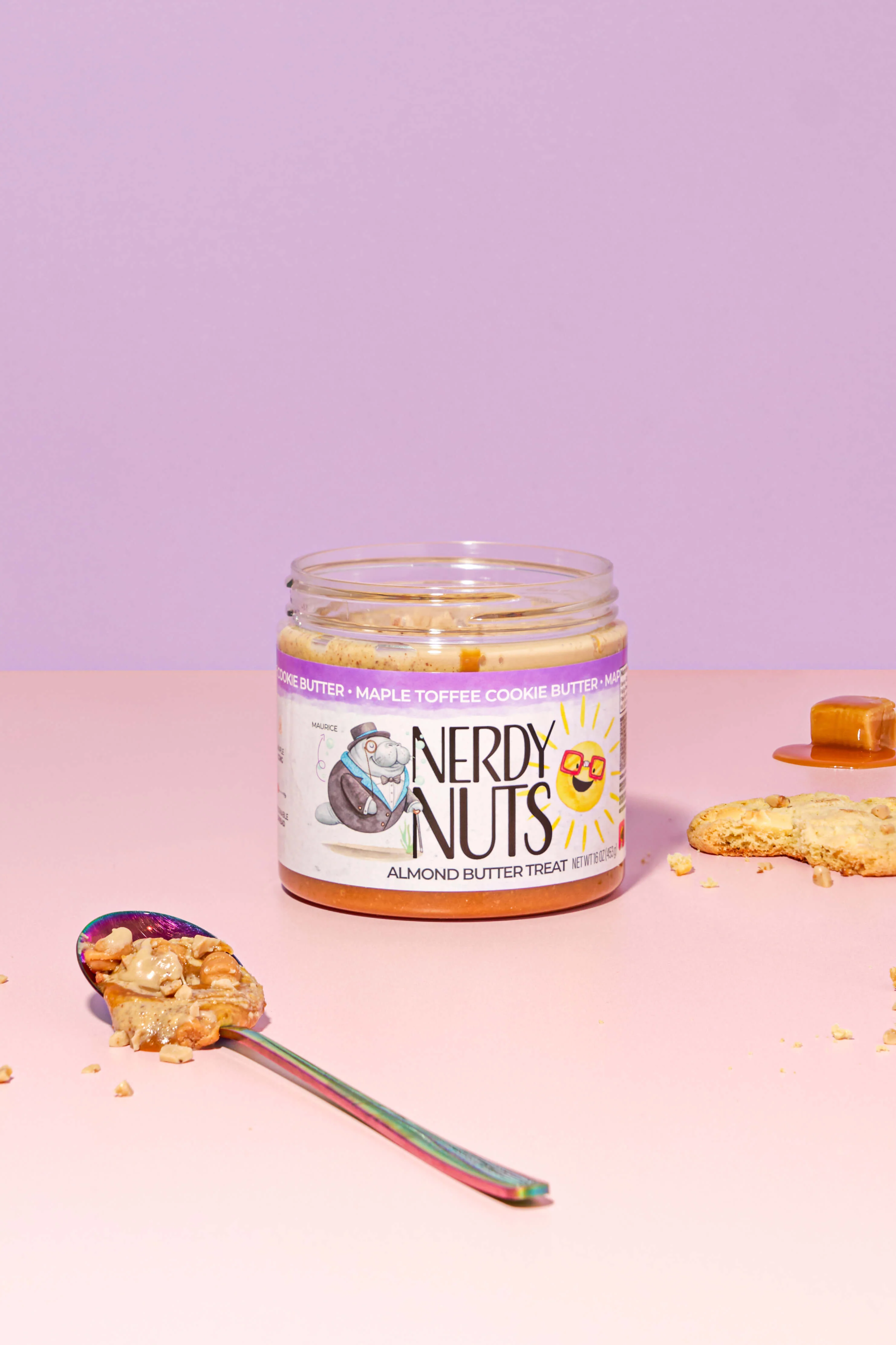 Maple Toffee Cookie Butter Almond Butter Treat - Image 3