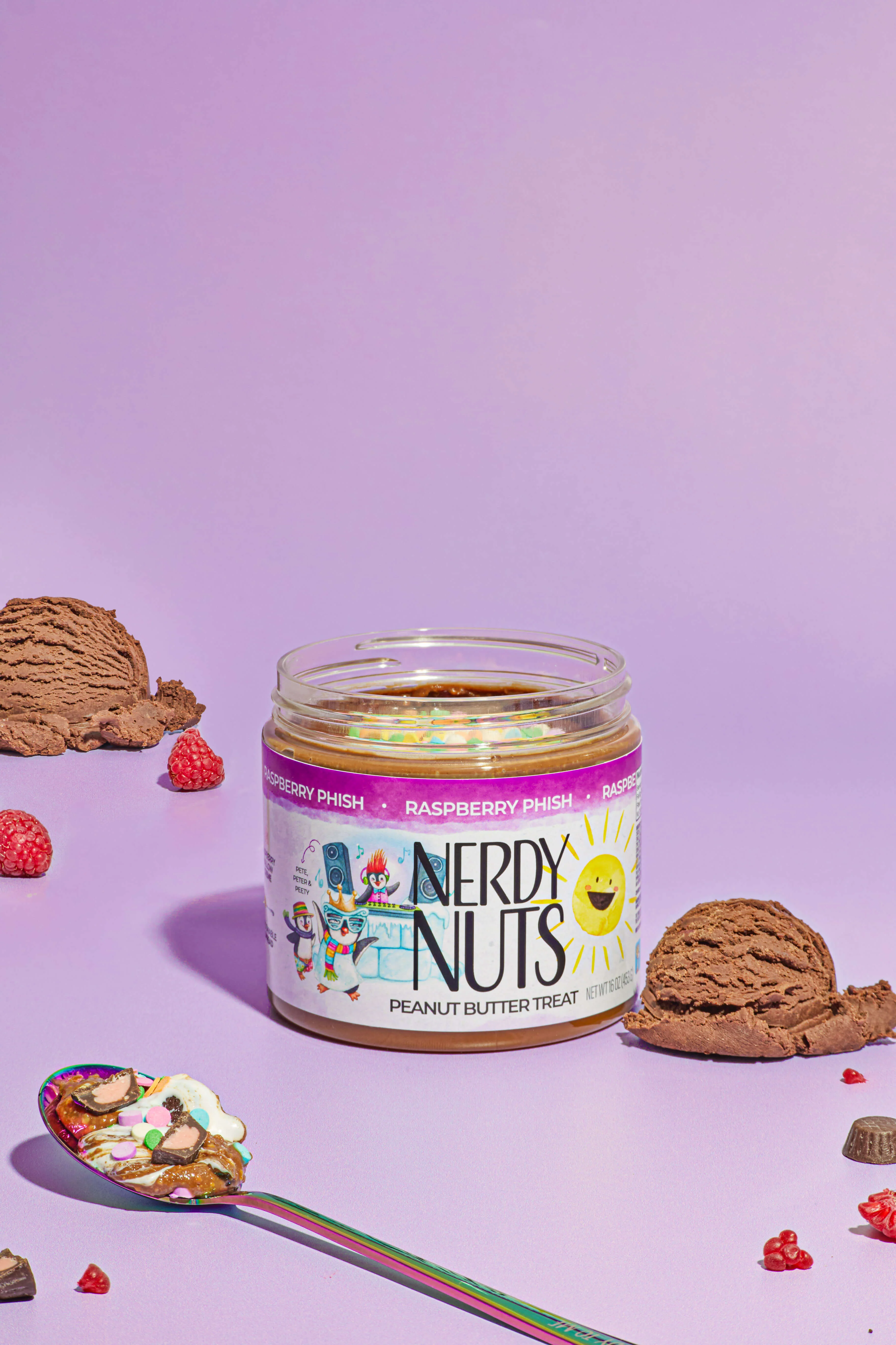 Raspberry Phish Peanut Butter Treat - Image 3