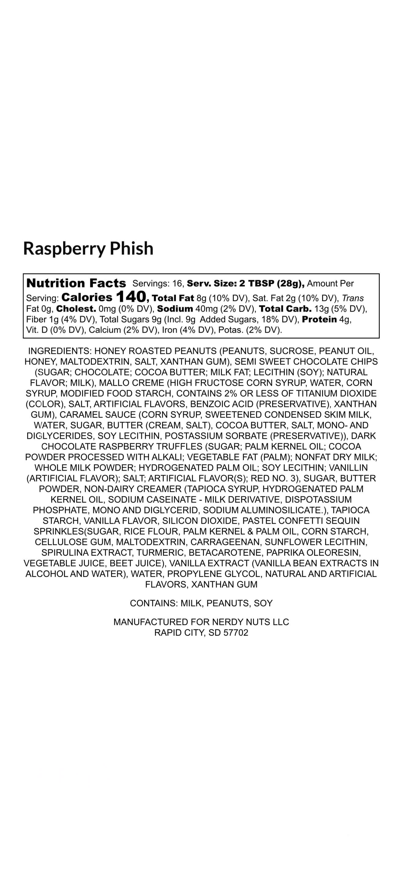 Raspberry Phish Peanut Butter Treat - Image 4