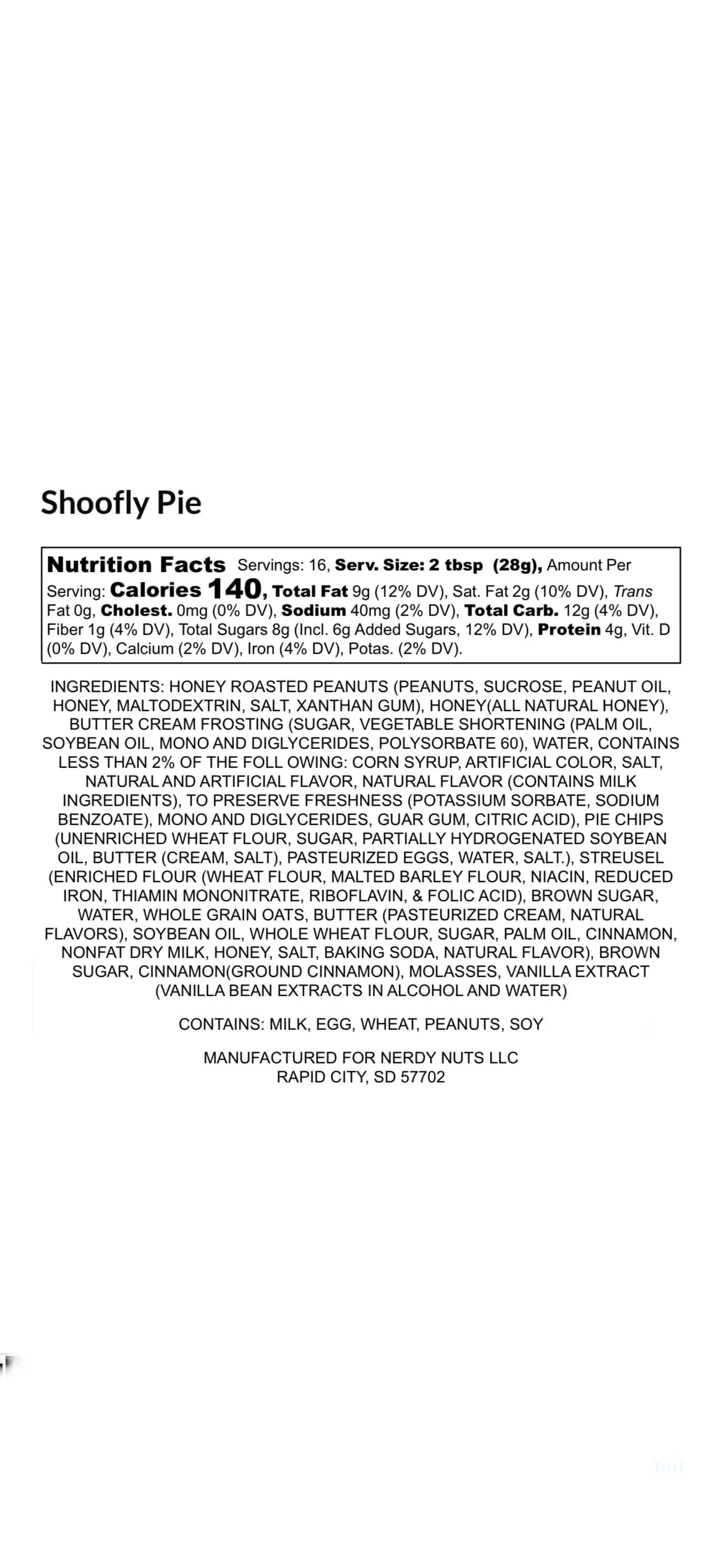 Shoofly Pie Peanut Butter Treat - Image 3