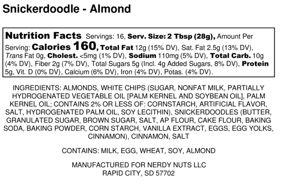 Snickerdoodle Almond Butter Treat - Image 3