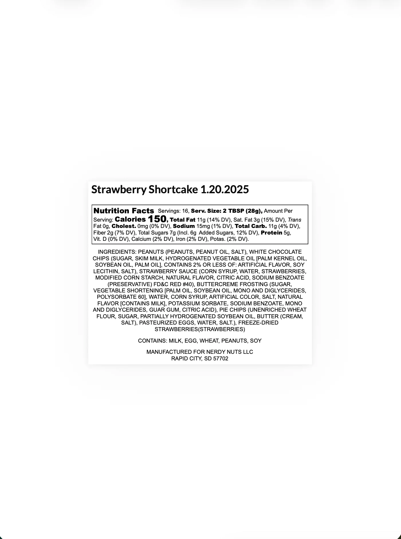 Strawberry Shortcake Peanut Butter - Image 3