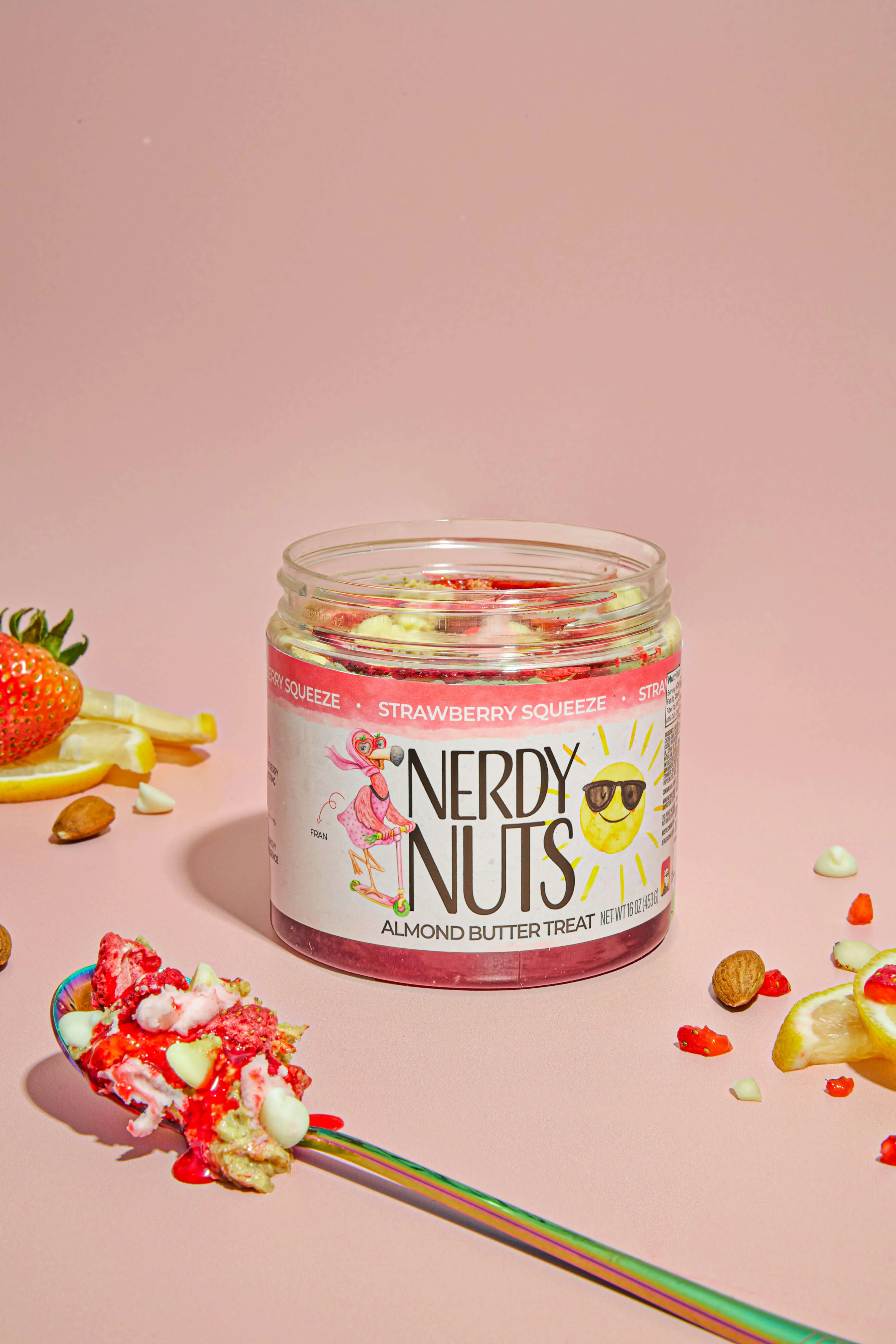 Strawberry Squeeze Almond Butter Treat - Image 3