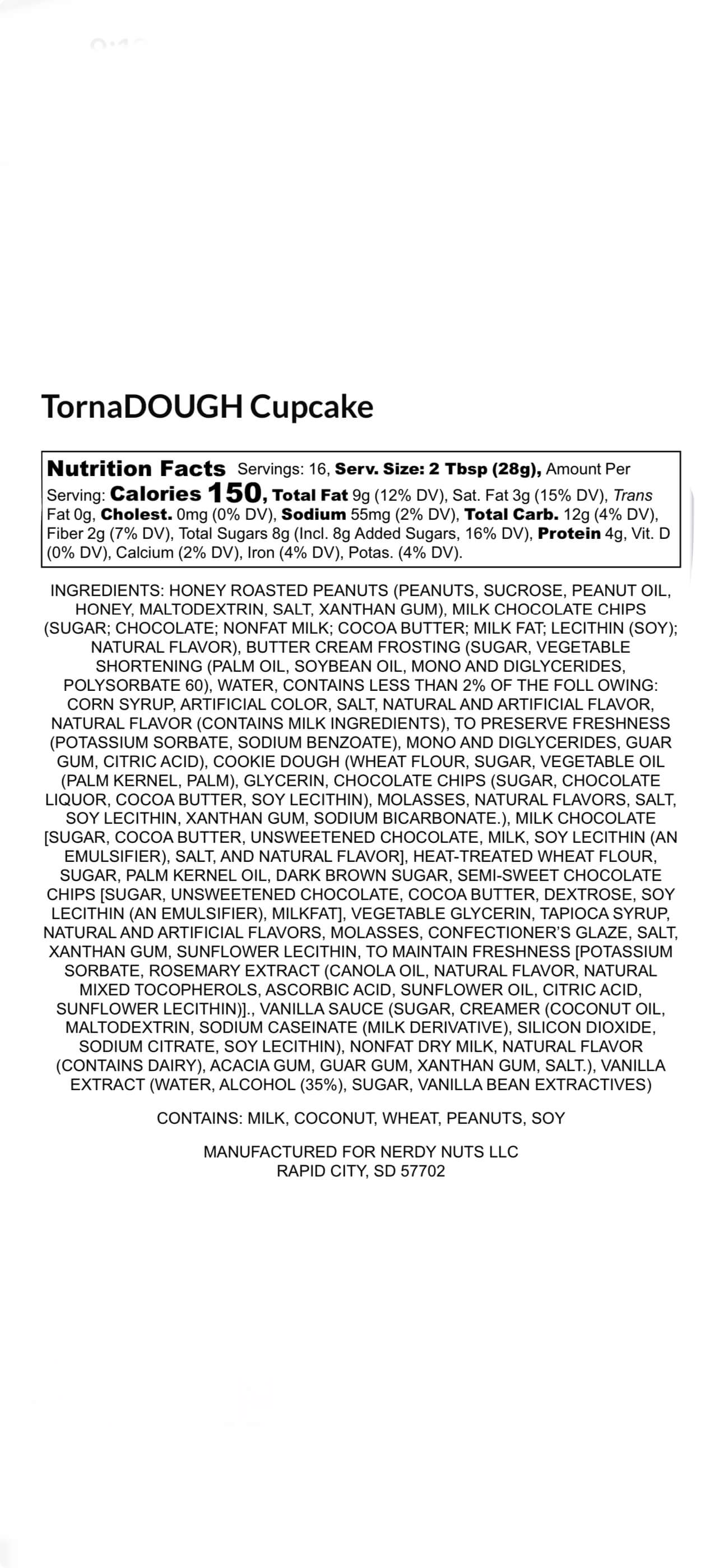 TornaDOUGH Cupcake Peanut Butter Treat - Image 3